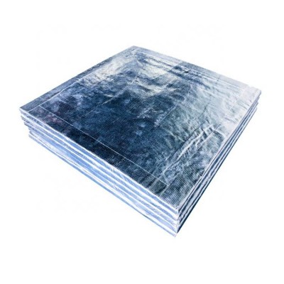 High Performance Aluminum Foil Aerogel Blanket Soundproof Insulation Materials For Cars Roofing